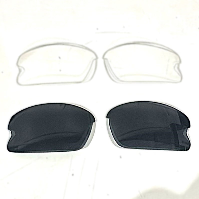 LENTES DE REPOSIÇÃO P/ OCULOS HIGH ONE 2 PARES CLEAR / FUME