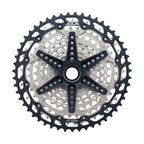 CASSETE 12V SHIMANO SLX M7100 10/51D MICRO SPLINE (ICSM7100051) - PRATA