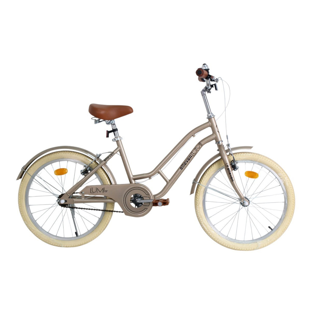 Bicicleta 20 Elleven Lumi 2026 Champanhe/Preto