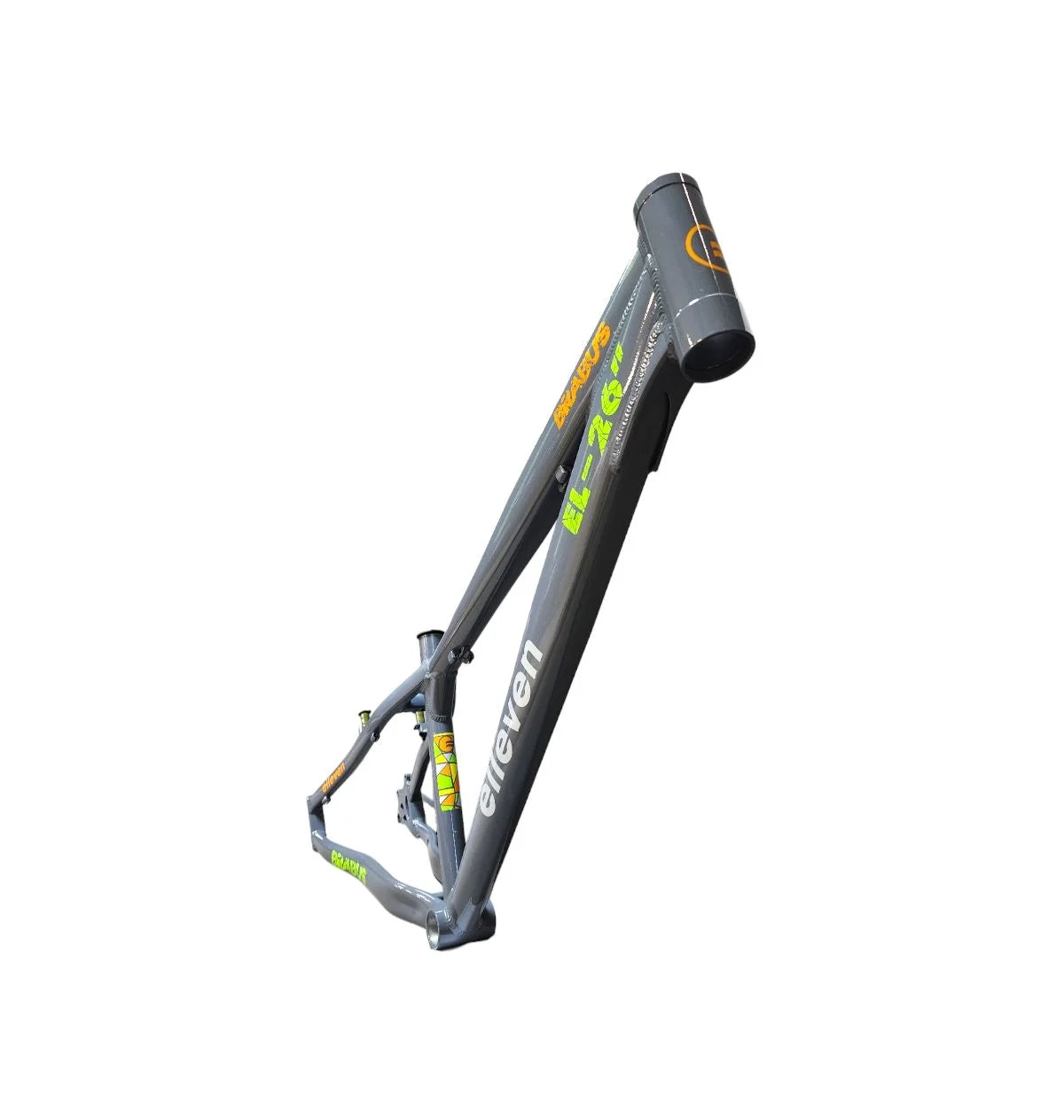 QUADRO ELLEVEN BRABUS FREERIDE 26X13,5 CINZA/VERDE/LARANJA