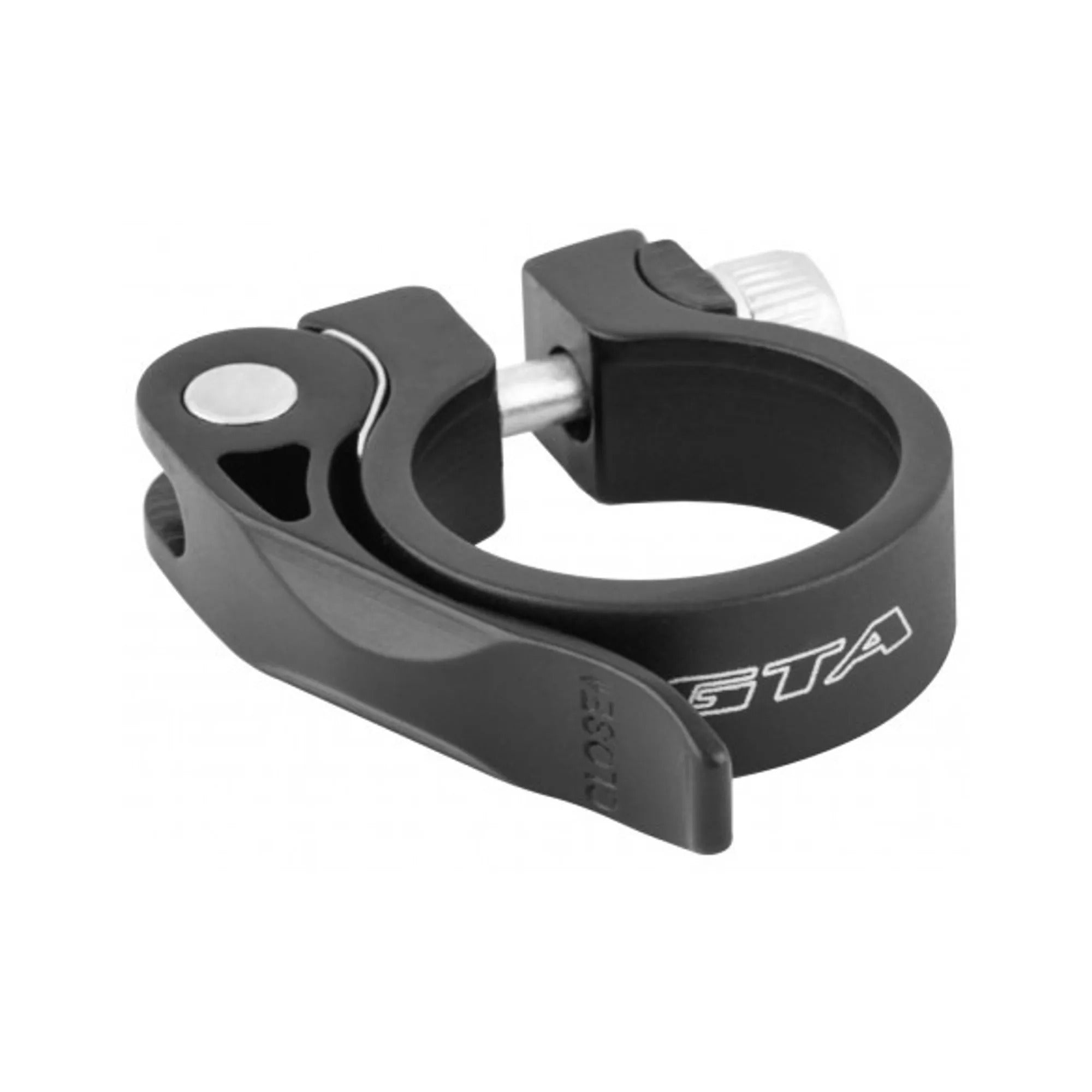 Abraçadeira do quadro GTA com blocagem de selim 31.8mm preto