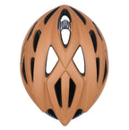 CAPACETE DE CICLISMO DVORAK SL17 COM LED MARROM TAM G 57-60cm