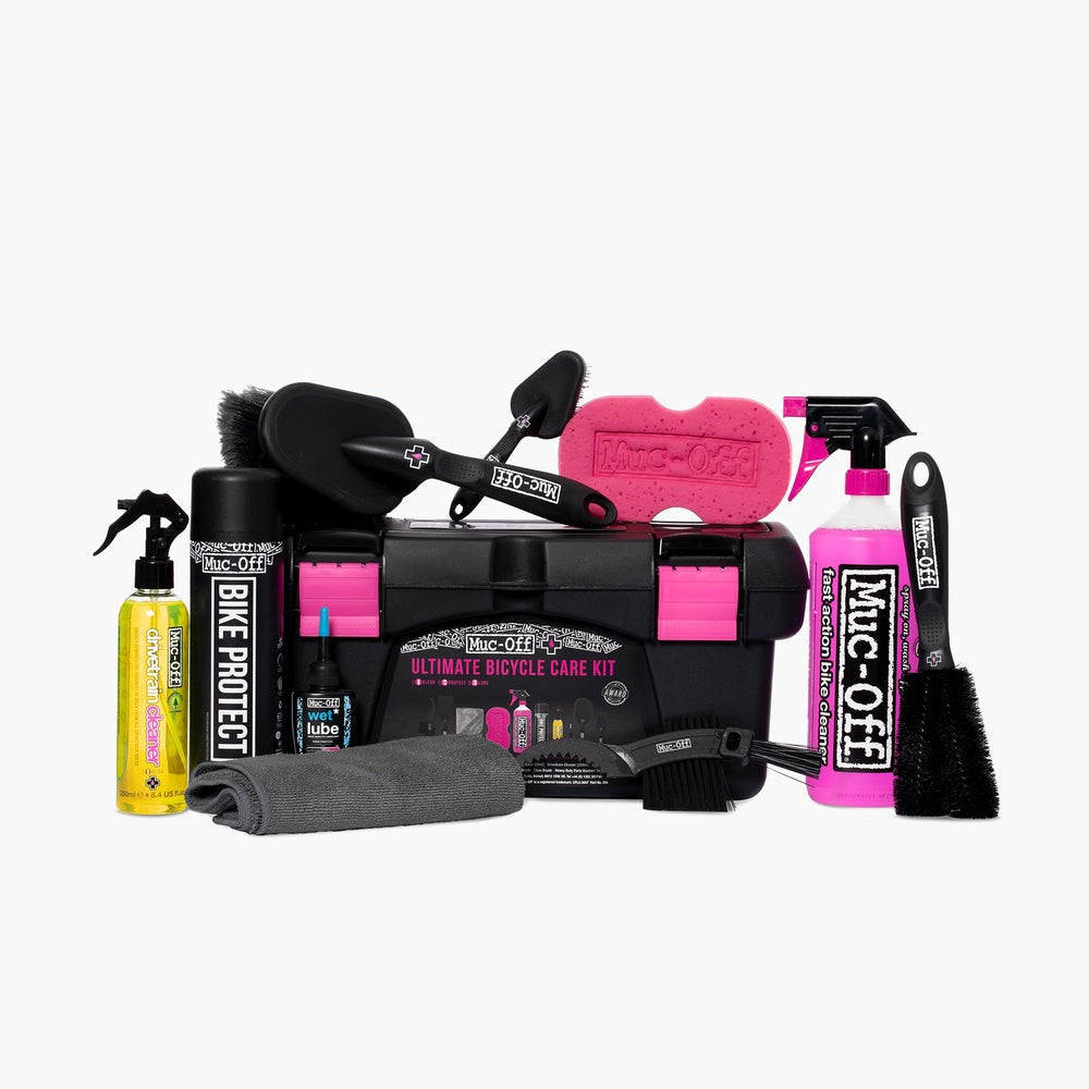 KIT DE LIMPEZA 11 EM 1 ULTIMATE BICYCLE MALETA (03 ESTAGIOS) MUC-OFF