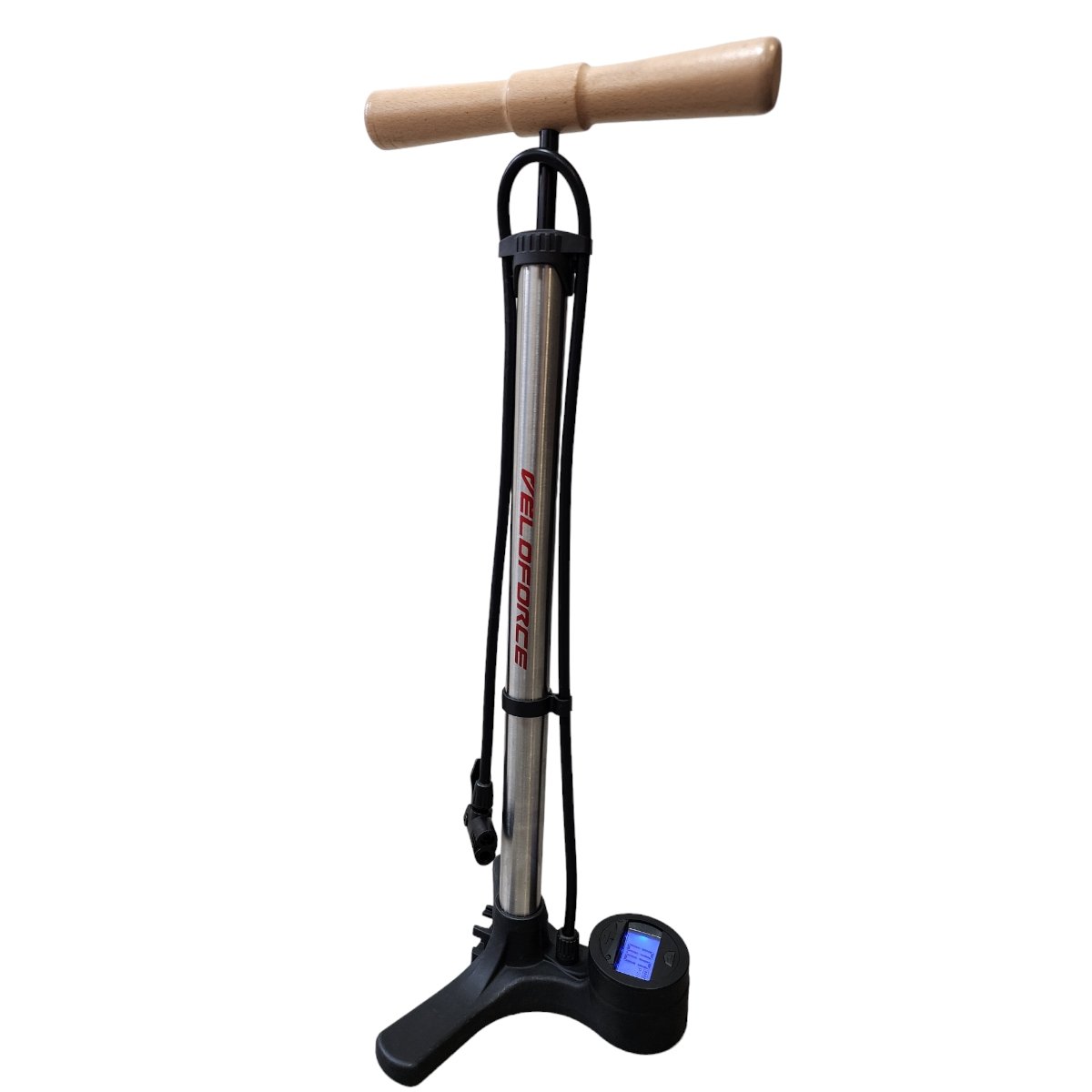 BOMBA OFICINA VELOFORCE BICO REVERSÍVEL  MANOMETRO DIGITAL 160PSI