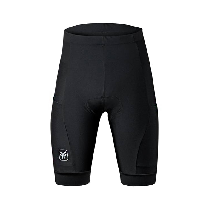 BERMUDA DE CICLISMO FREE FORCE MASCULINO BASIC - PRETO / P