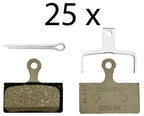 PASTILHA FREIO SHIMANO RESINA G05S COM MOLA XTR/XT/SLX 25 PARES