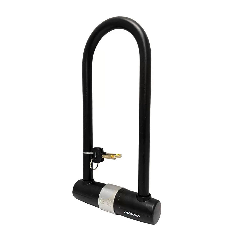 CADEADO TRAVA TIPO U ELLEVEN 170MM X 320MM - PRETO