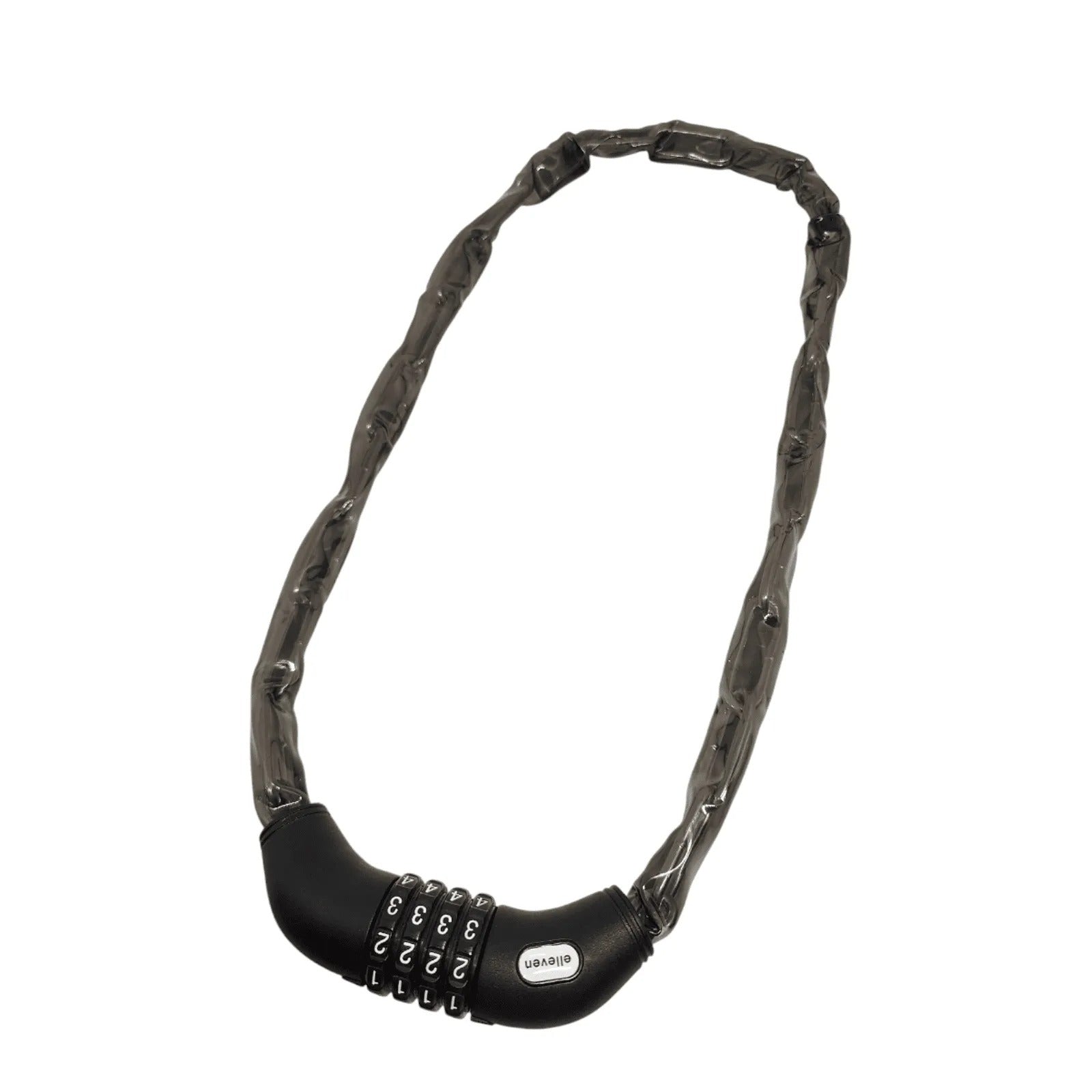 Cadeado Espiral Com Corrente  E Segredo 4 M X 900 Mm