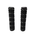 MANOPLA ELLEVEN MTB ESPUMA PLUG COM RELEVO 130MM - PRETO/CINZA