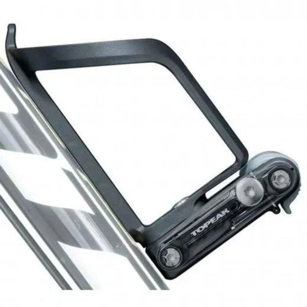 SUPORTE CARAMANHOLA TOPEAK NINJA TC MTB C/ CANIVETE - PRETO