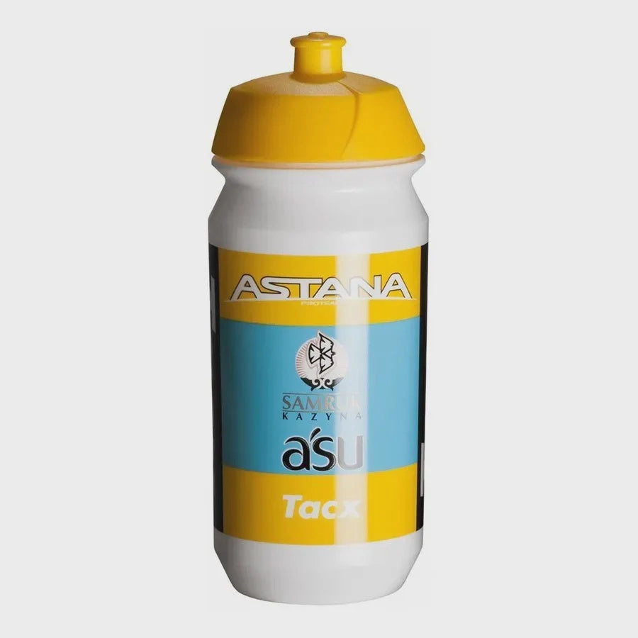 Caramanhola Tacx Shiva Astana - Branco/Amarelo/Azul - 500ml