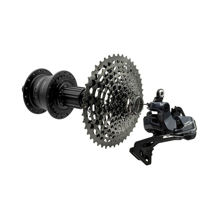 KIT SHIMANO CUES Q'AUTO CUBO DINAMO, ALAVANCA, CAMBIO