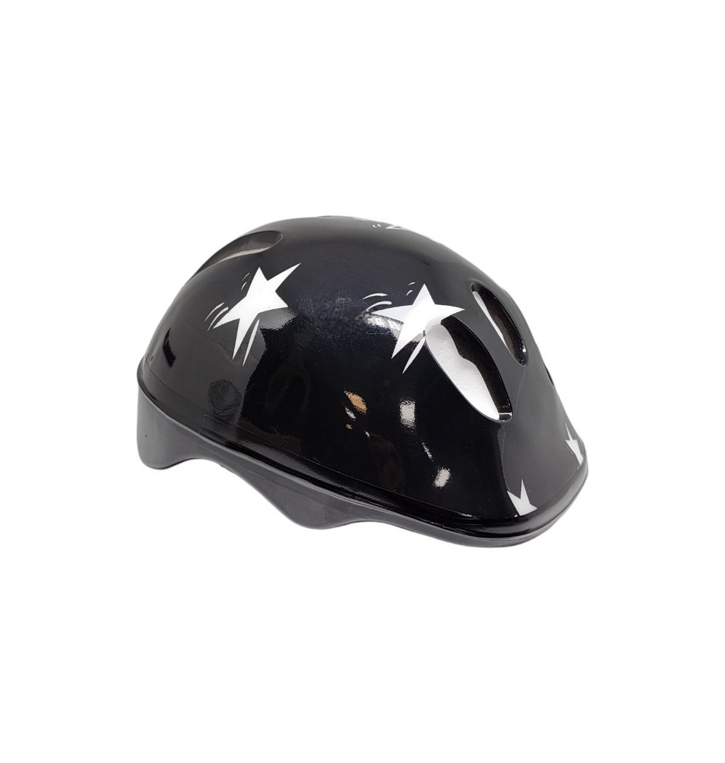 CAPACETE ELLEVEM MTB INFANTIL BASIC TAM. ÚNICO - PRETO