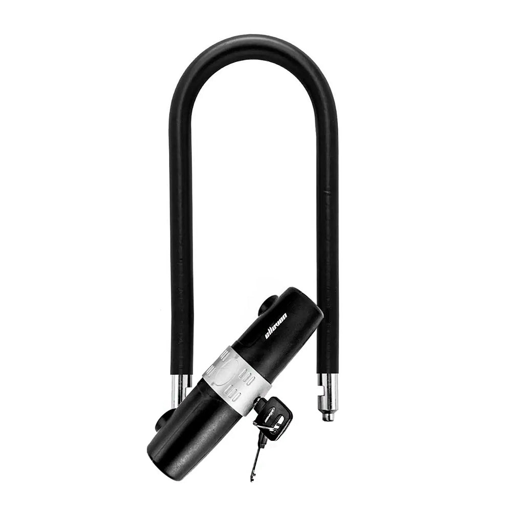 CADEADO TRAVA TIPO U ELLEVEN 170MM X 320MM - PRETO
