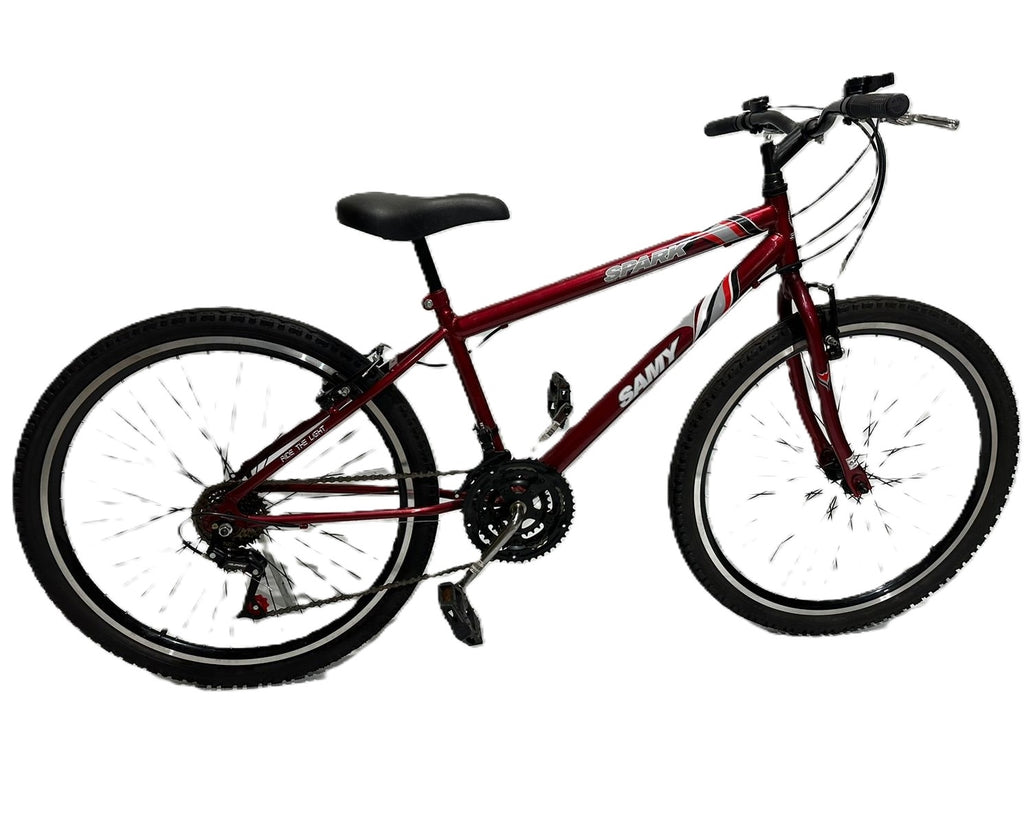 Bicicleta 26 Aço 21v C/ Aro Aero E Freio Alumínio Masculina