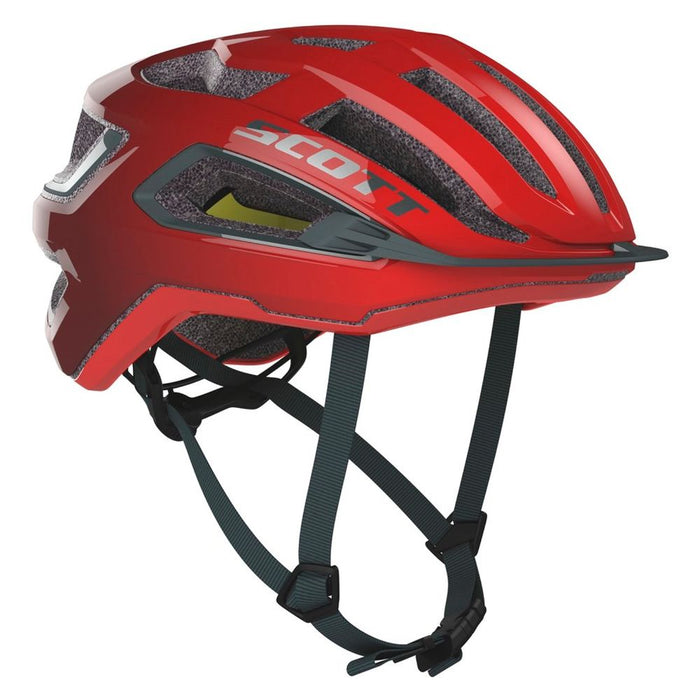 Capacete Scott Arx Plus (ce) Mips - VERMELHO/CINZA / P