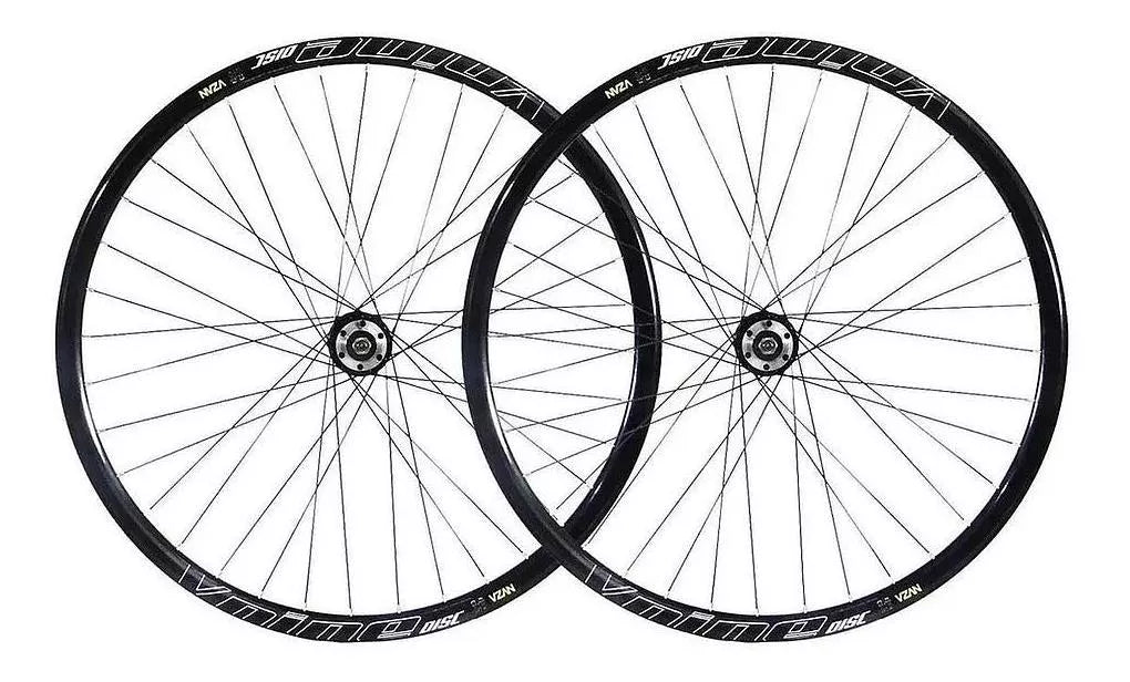 RODAS VZAN VNINE ARO 29 CUBO CASSETE DISC - EIXO 9MM -PRETO