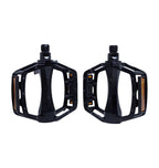 Pedal Plataforma Aluminio 9/16 Com Refletor Preto