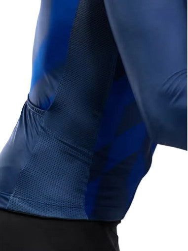 CAMISA CIC. MANGA LONGA FREE FORCE TRAINING MOTION  AZUL - G