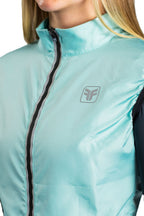 COLETE CORTA VENTO FEMININO FREE FORCE CLASSIC TURQUESA - G