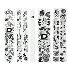 KIT ADESIVO DREAM PROTECTOR PARA QUADRO C/ 7 PEÇAS PSICODELICO - TRANSPARENTE