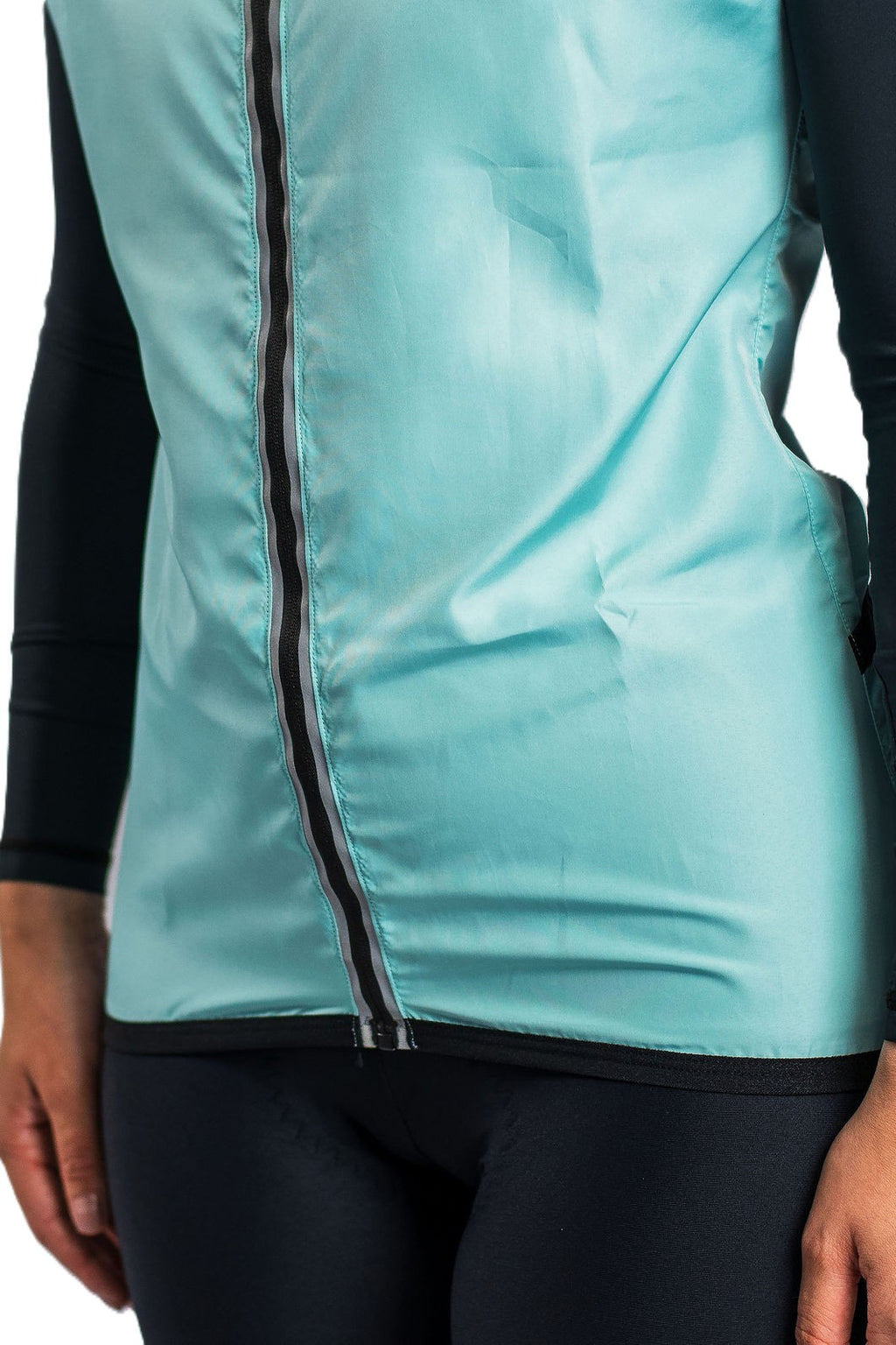 Colete Corta Vento Feminino Free Force Classic Turquesa - G