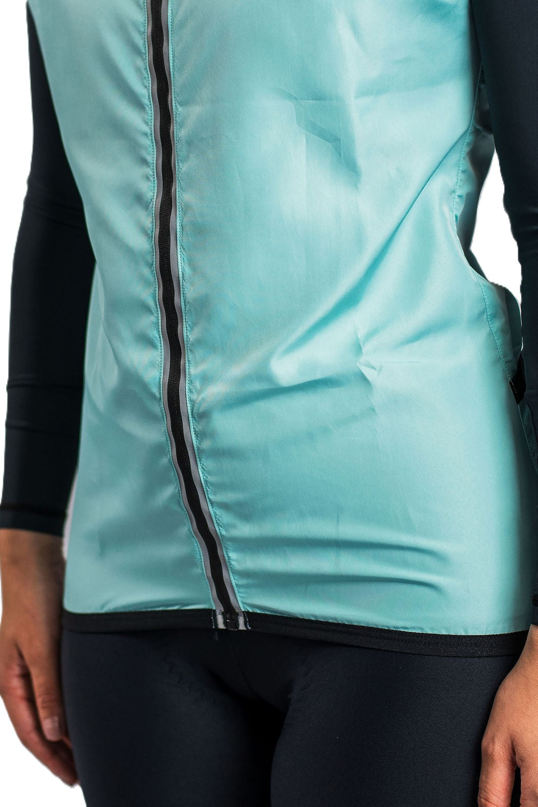 COLETE CORTA VENTO FEMININO FREE FORCE CLASSIC TURQUESA - G