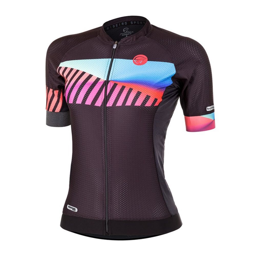 CAMISA CICLISMO MAURO RIBEIRO PAINT FEMININA