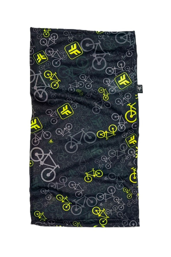 Bandana Free Force Bicycle Preto/Amarelo Pto/Amarelo