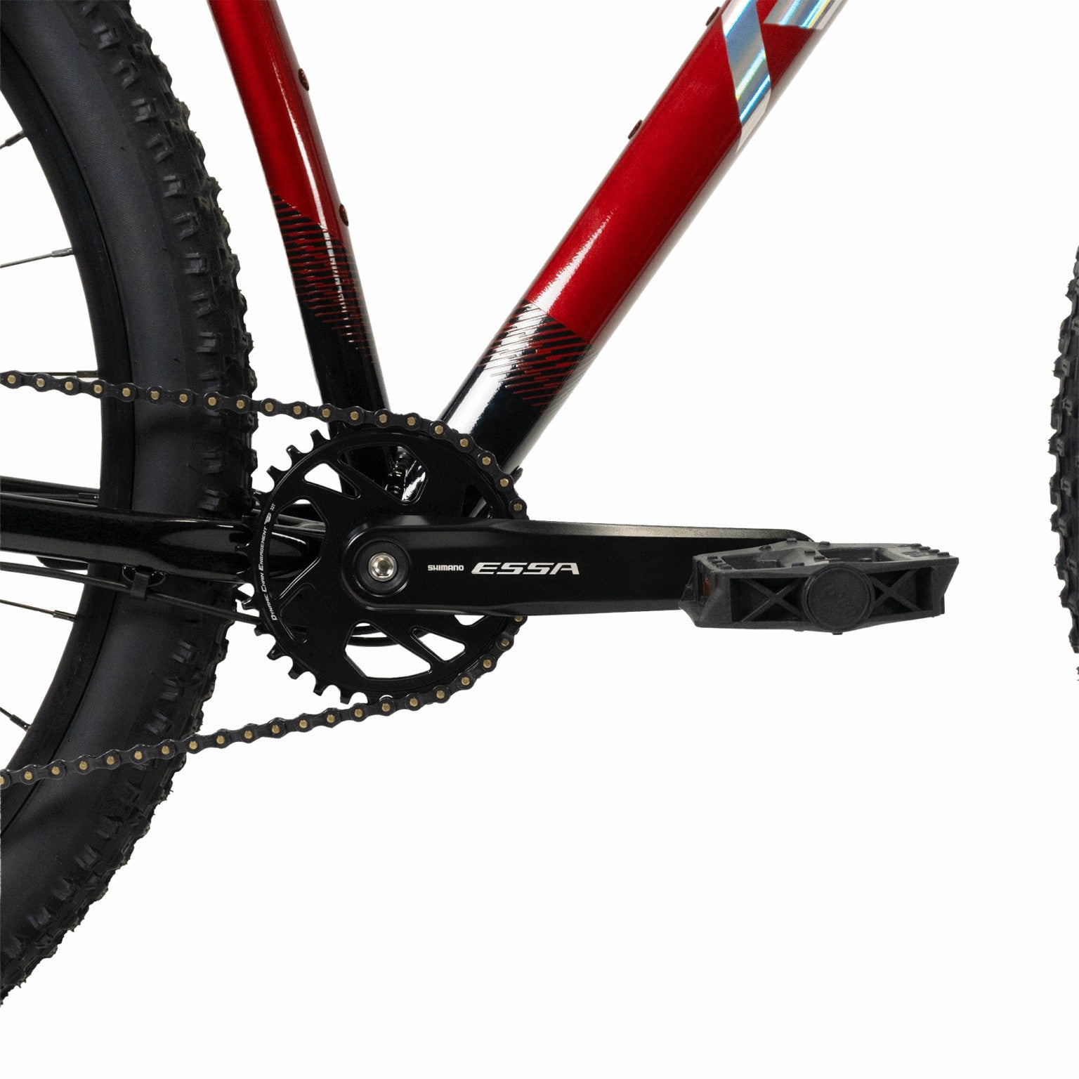 BICICLETA 29 RAVA RAKAN SHIMANO ESSA 8V FREIO MT200 HIDRÁULICO VERMELHO L-19