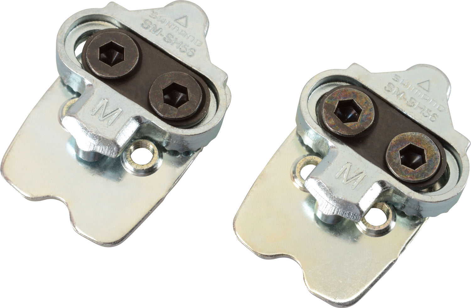 TAQUINHO P/ PEDAL CLIP SPD SHIMANO SH56 MULTIDIR. C/ PORCA DE TACO (ISMSH56A) - POLIDO