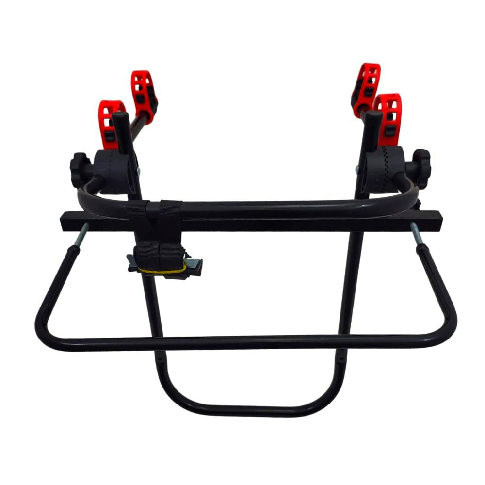 TRANSBIKE TRIZ STEP AÇO C/ SEPARADOR P/ 2 BIKES - PRETO