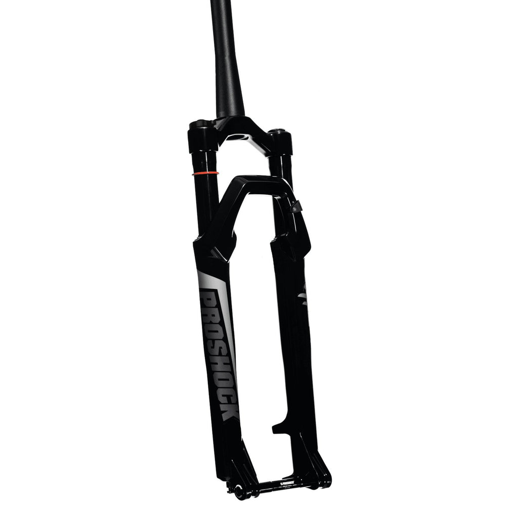 SUSPENSÃO ONIX TRAVA NO CROWN SPIDER ARO 29 TUBO TAPERED EIXO 15X100 PRETA BRILHANTE