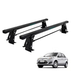RACK DE TETO LONG LIFE AÇO P/ FIESTA SEDAN ( MEXICANO ) (1999 À 2003) (FIS) - PRETO