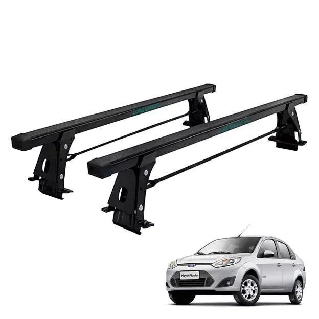 RACK DE TETO LONG LIFE AÇO P/ FIESTA SEDAN ( MEXICANO ) (1999 À 2003) (FIS) - PRETO