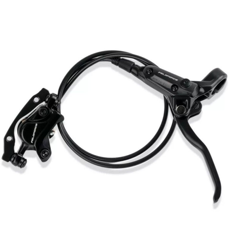 FREIO DISCO VELOFORCE HIDRÁULICO C/ FLUIDO MINERAL (PAR) - PRETO