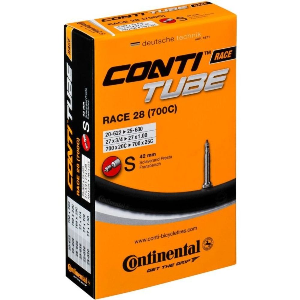 CÂMARA 700X20/25 42MM CONTINENTAL RACE FV VALVULA FINA
