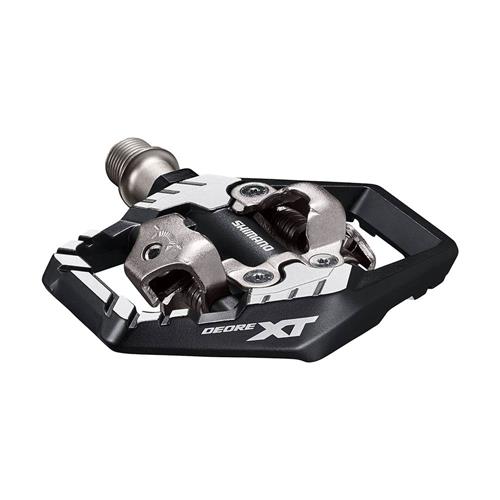 Pedal 9/16 Clip Plataforma Shimano Xt M8120 Enduro - Preto