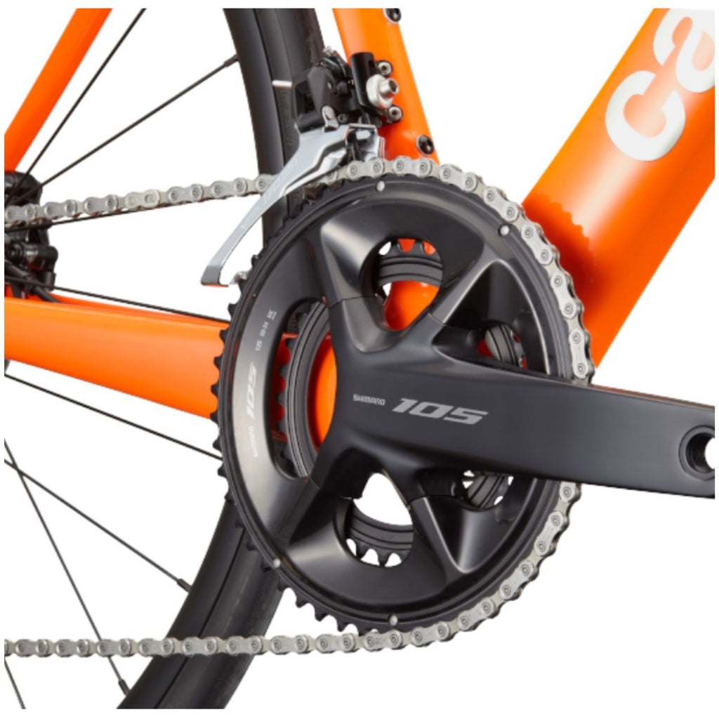 Bicicleta 700 Speed Cannondale Super Six Evo Carbon 4 Laranja Tam 56