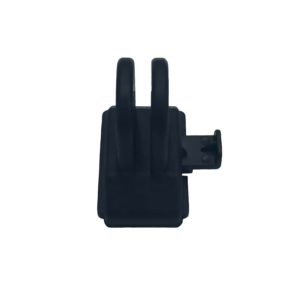 SUPORTE PARA FAROL E GOPRO COM FIXAÇÃO POR BAIXO  - PRETO