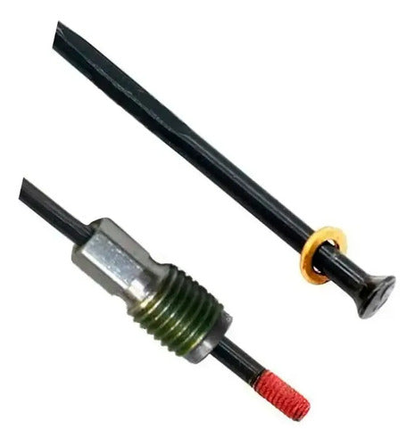 Raio P/ Roda Shimano Wh6700 Tras 306mm Com Arruela/plug Esq Preto