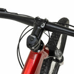 BICICLETA 29 RAVA RAKAN SHIMANO ESSA 8V FREIO MT200 HIDRÁULICO VERMELHO L-19
