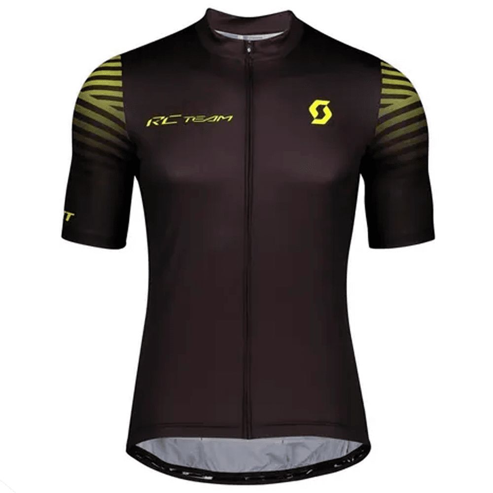 CAMISA CICLISMO SCOTT RC TEAM 10 - PRETO/AMARELO - G
