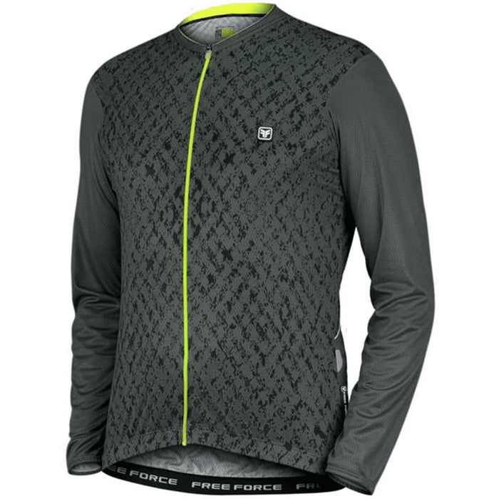 CAMISA CIC. MANGA LONGA FREE FORCE ASHEN - CINZA / P