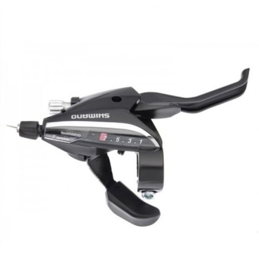 ALAVANCA EZ FIRE SHIMANO EF65 ACERA DIREITA - PRETO - 9v