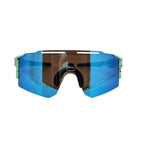 OCULOS CICLISMO XQ550 LENTE POLICARBONATO COLORS UV400 VERDE AGUA