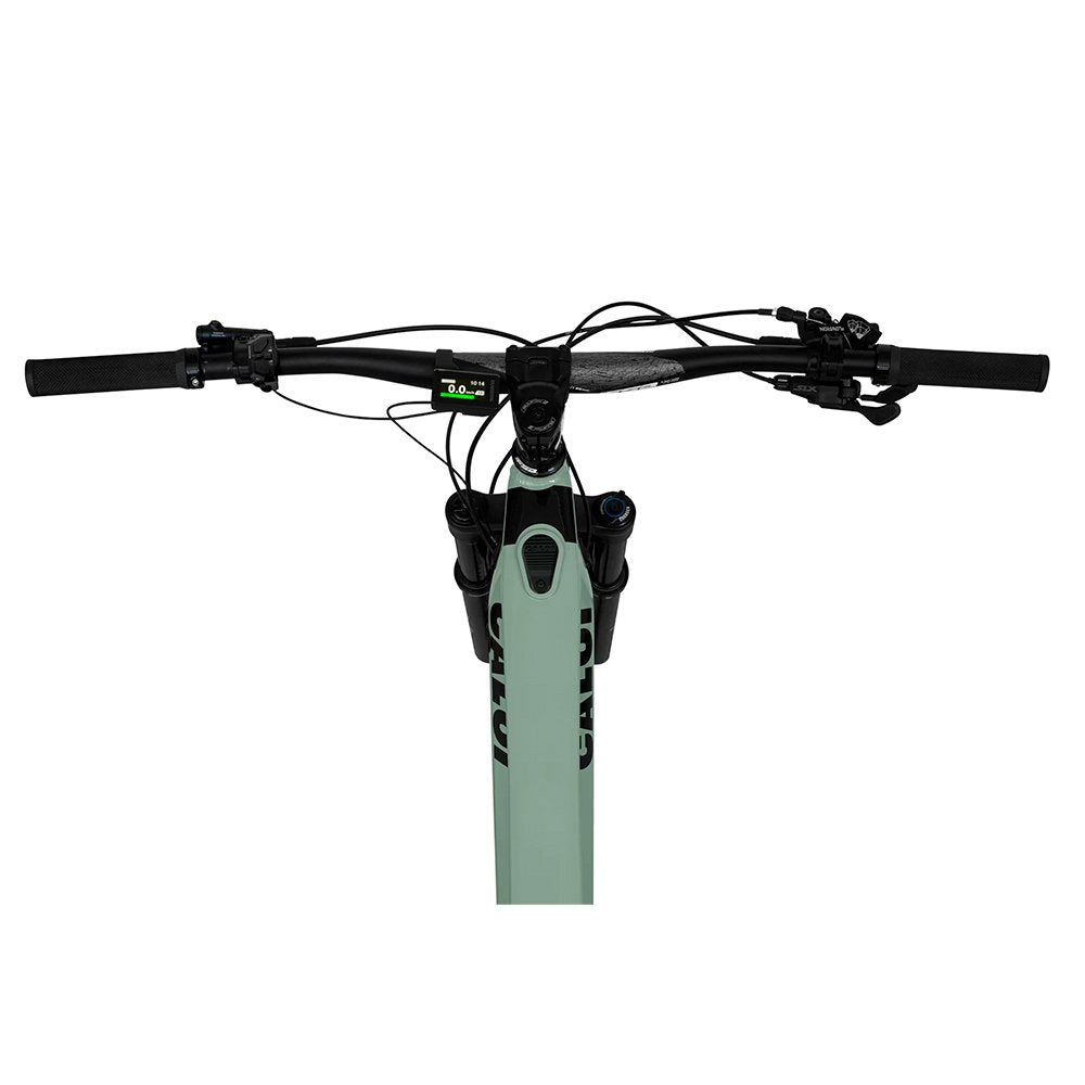 BICICLETA 29 CALOI E-VIBE FULL PRO SHIMANO SLX 12V