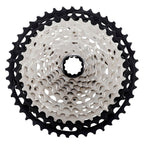 CASSETE 12V SHIMANO XT M8100 10/45D MICRO SPLINE (ICSM8100045) - PRATA