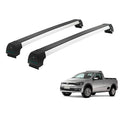 RACK DE TETO LONG LIFE SPORT ALUM. P/ SAVEIRO G5 A PARTIR DE 2009 FIXA NO FRISO (AG-5) - PRATA