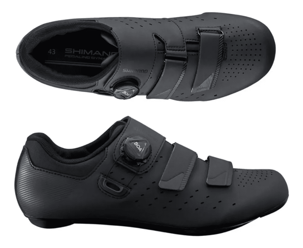 SAPATILHA SHIMANO RP400 SPEED C/ SISTEMA BOA + 2 VELC. (ESHRP400M)